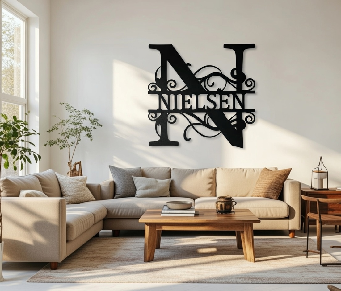 PERSONALIZED MONOGRAMS - WALL DECOR - FAMILY NAME - Image 3