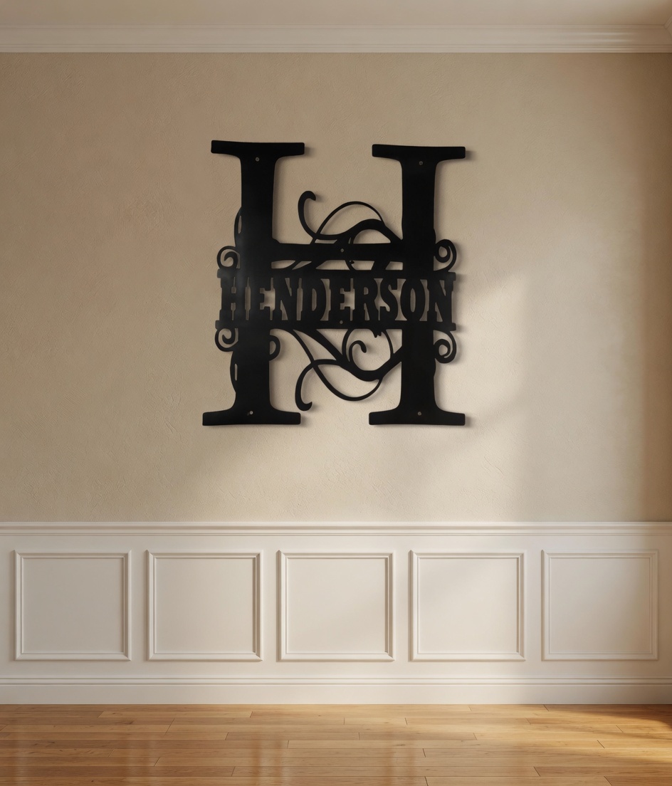 PERSONALIZED MONOGRAMS - WALL DECOR - FAMILY NAME - Image 2